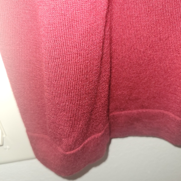 J. Jill Cranberry Wool Blend Cardigan - Picture 8 of 12